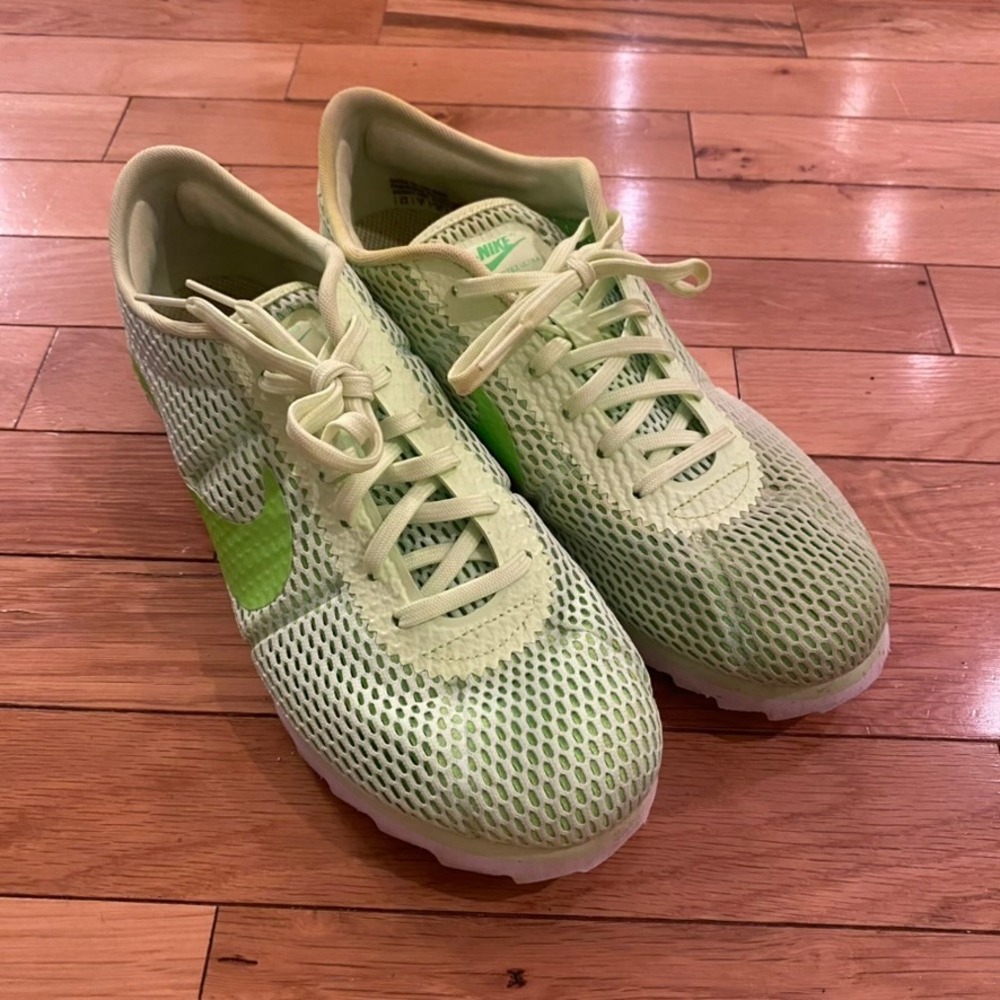 Nike Cortez Ultra SE Mesh Sneakers Neon Green Lime Women's‎ 8.5 Running Shoes